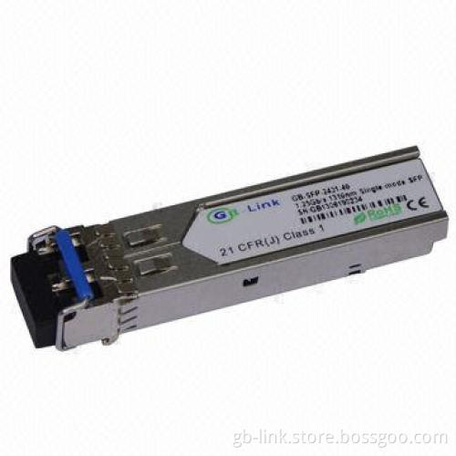 1,310Nm Single-mode SFP Transceiver, GB-SFP-2431-40 1.25Gb/s